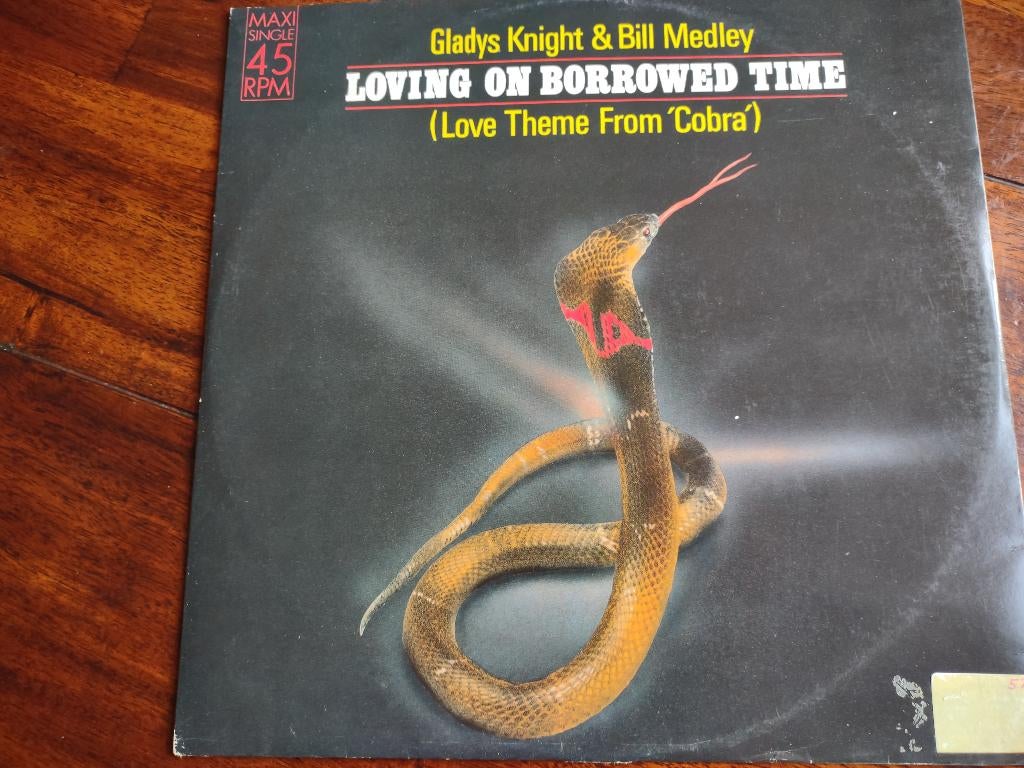 Maxi single - Gladys Knight & Bill Medley - Loving on borrow, Cd's en Dvd's, Vinyl Singles, Maxi-single, Ophalen of Verzenden