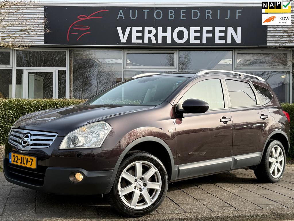 Nissan Qashqai +2 2.0 Tekna 4WD - 7 PERS - PARKEER CAMERA -, Auto's, Automaat, Gebruikt, Zwart, USB