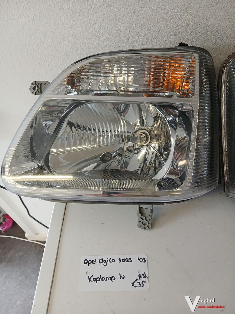 Opel Agila 5drs Koplamp LV of RV '03