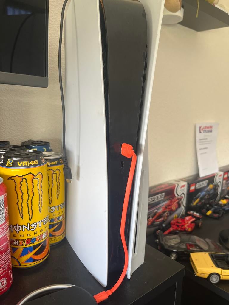 Playstation 5 met controller en koptelefoon, Spelcomputers en Games, Spelcomputers | Sony PlayStation 5, Ophalen, Gebruikt, Playstation 5