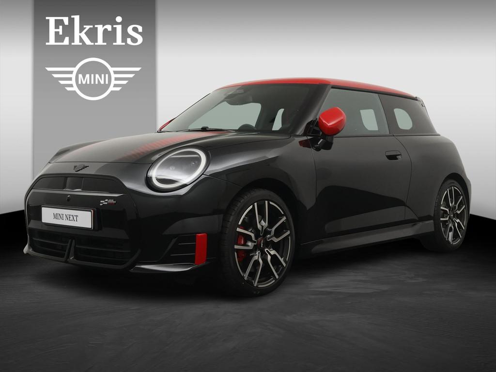 MINI 3-deurs JCW Pakket-XL | Elektr. verstelbare stoelen | S, Adaptive Cruise Control, Gebruikt, Zwart, 4 stoelen