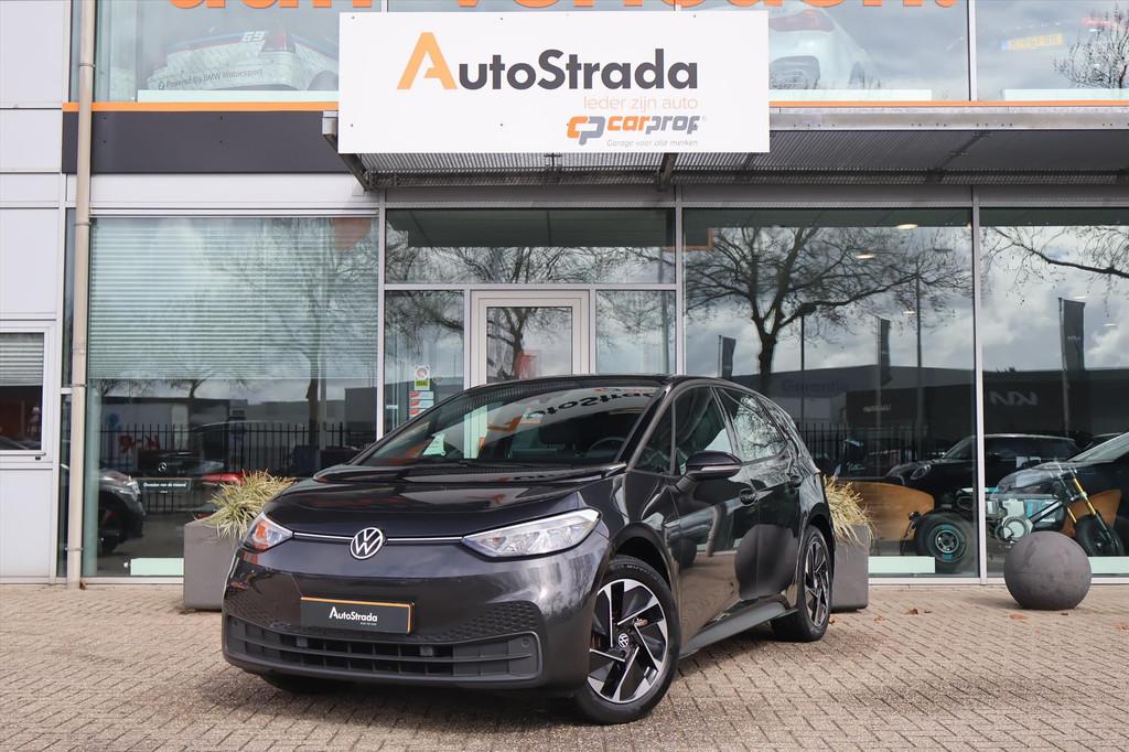 Volkswagen Id.3 Pro 58kWh 145pk | ACC | Climate | Navigatie, 34 min, Stof, Gebruikt, Met garantie (alle)