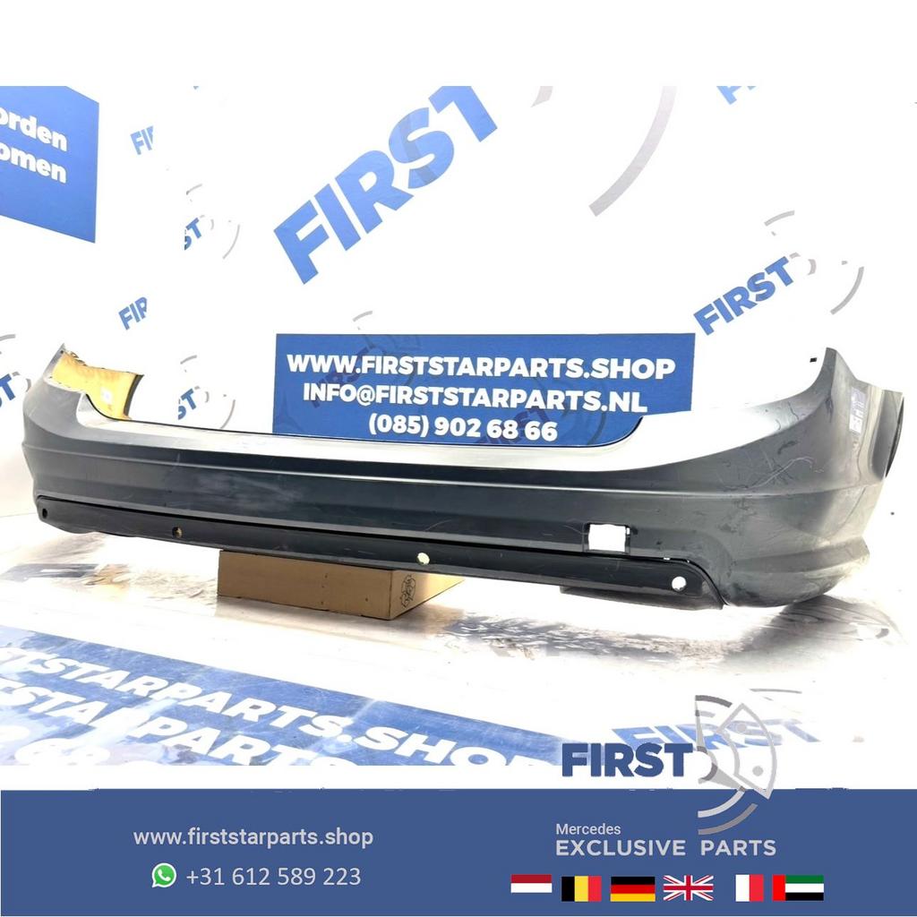 S204 W204 AMG ACHTERBUMPER + DIFFUSER Mercedes C Klasse W204, -, Ophalen of Verzenden, Achter, Bumper