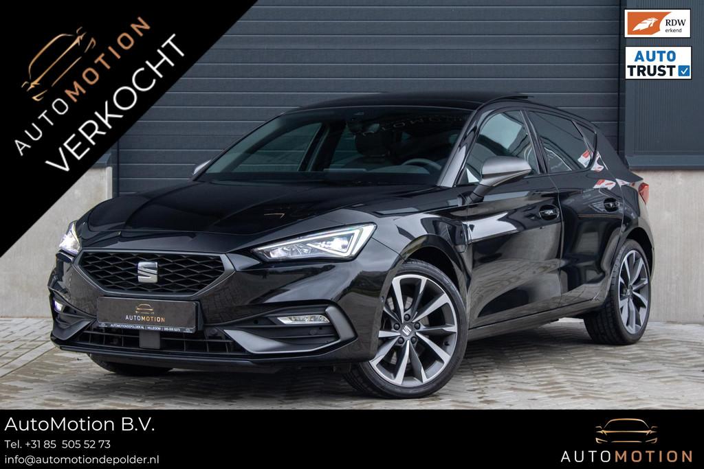 SEAT Leon 1.4 TSI eHybrid PHEV FR Business Intense PANO CAME, Stof, Euro 6, 4 cilinders, 150 pk