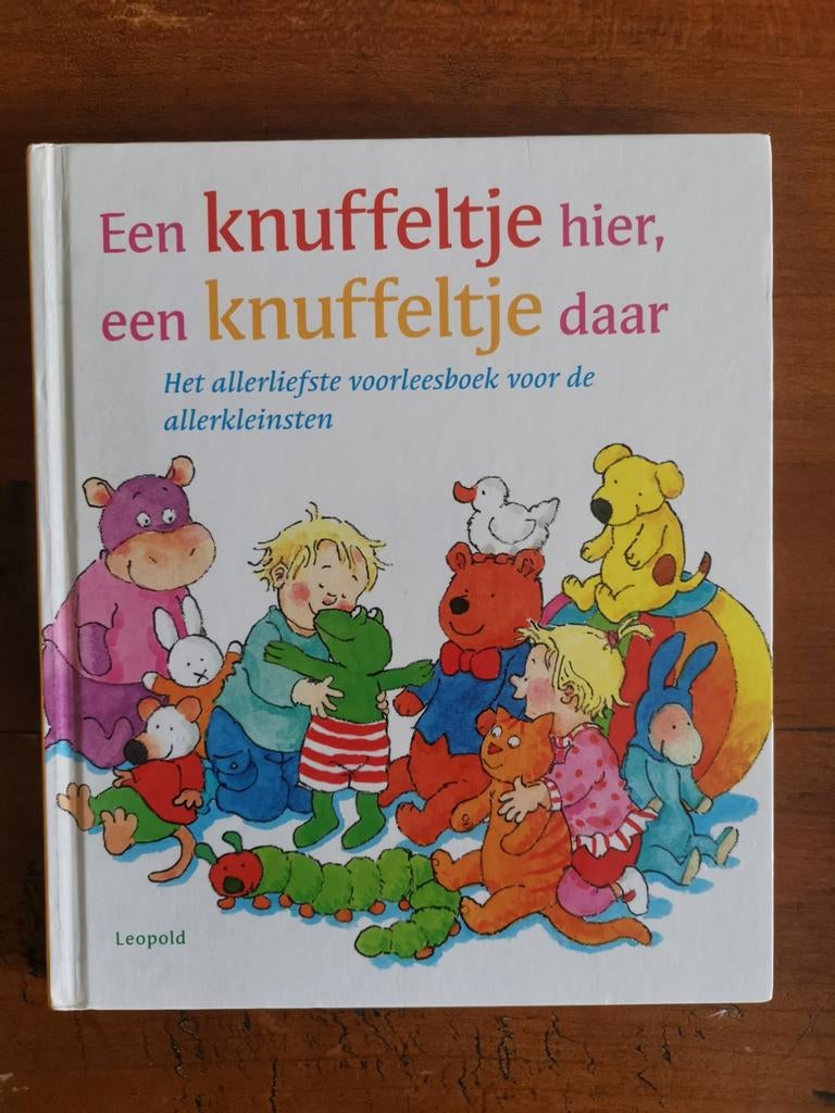 Een knuffeltje hier, een knuffeltje daar, Fictie algemeen, Ophalen of Verzenden, Zo goed als nieuw, Voorleesboek