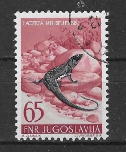 Joegoslavië Michel 747 gestempeld, Postzegels en Munten, Ophalen of Verzenden, Joegoslavië, Gestempeld