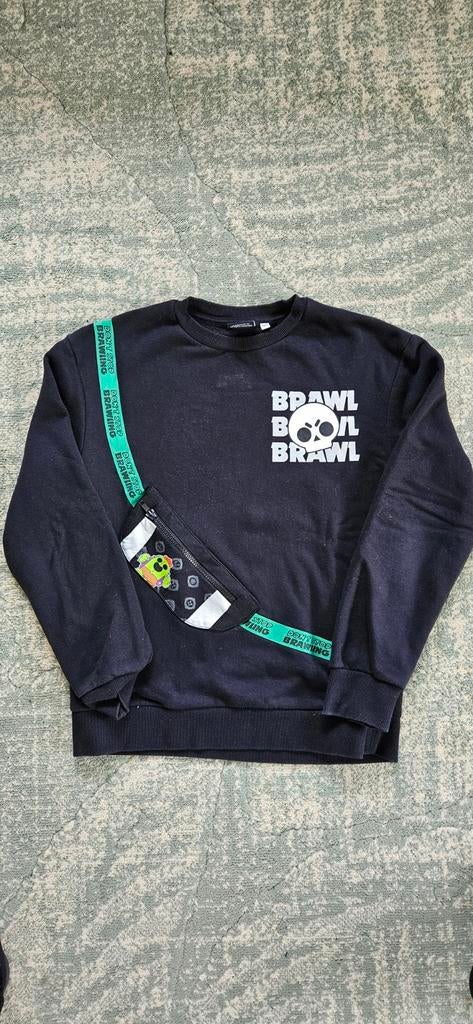Trui Brawl stars mt 158 zgan, Ophalen, Zo goed als nieuw, Jongen, Trui of Vest