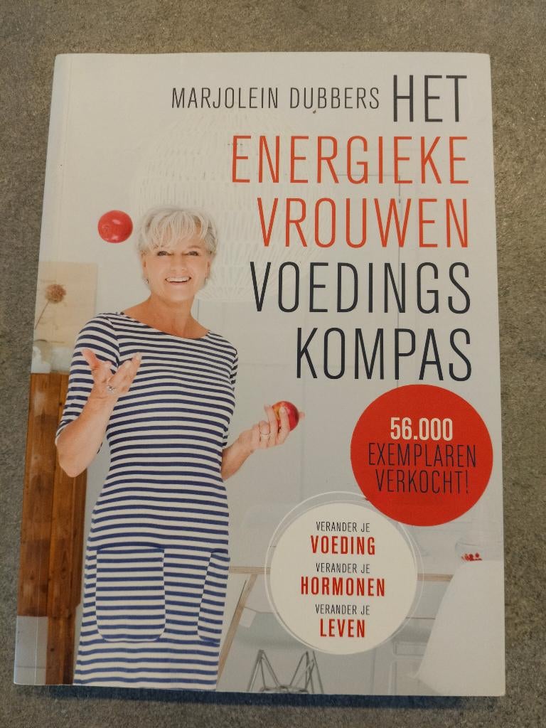 Het energieke vrouwen voedingskompas – Marjolein Dubbers, Boeken, Gezondheid, Dieet en Voeding, Ophalen of Verzenden, Zo goed als nieuw