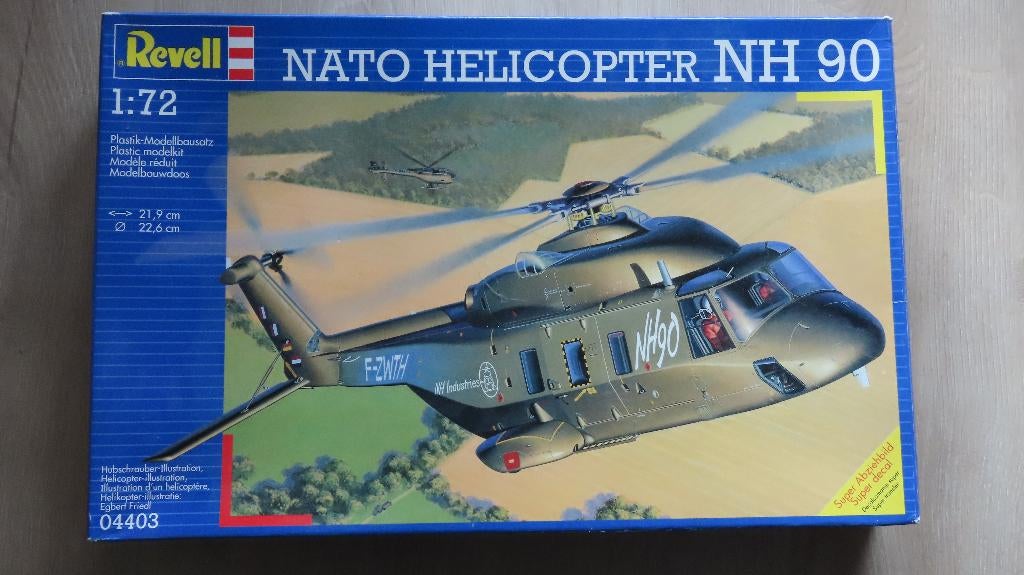 NATO Helicopter NH-90 NL decals Revell 1/72, Hobby en Vrije tijd, Modelbouw | Vliegtuigen en Helikopters, 1:72 tot 1:144, Nieuw