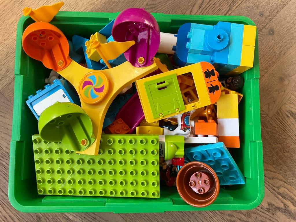 Duplo kermis 10840, Gebruikt, Ophalen of Verzenden, Duplo, Complete set