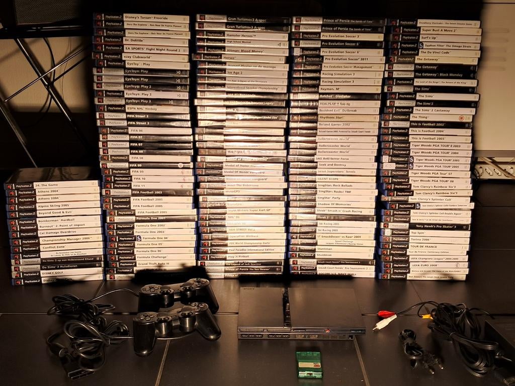 GROOT LOT PLAYSTATION 2, Ophalen, Gebruikt