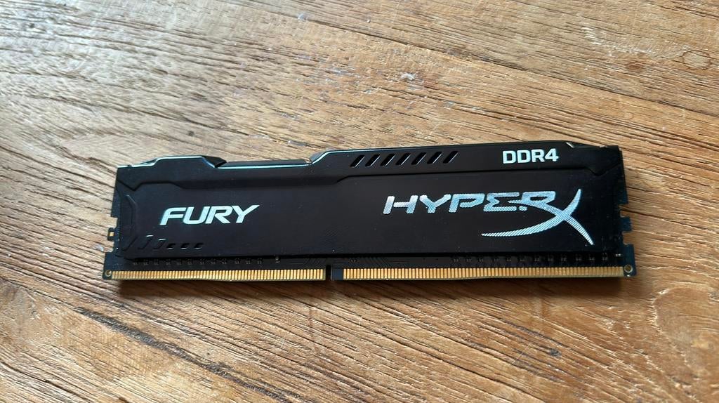 4GB DDR4 Kingston HyperX Fury 2666mhz, Ophalen of Verzenden, Zo goed als nieuw, DDR4, Desktop