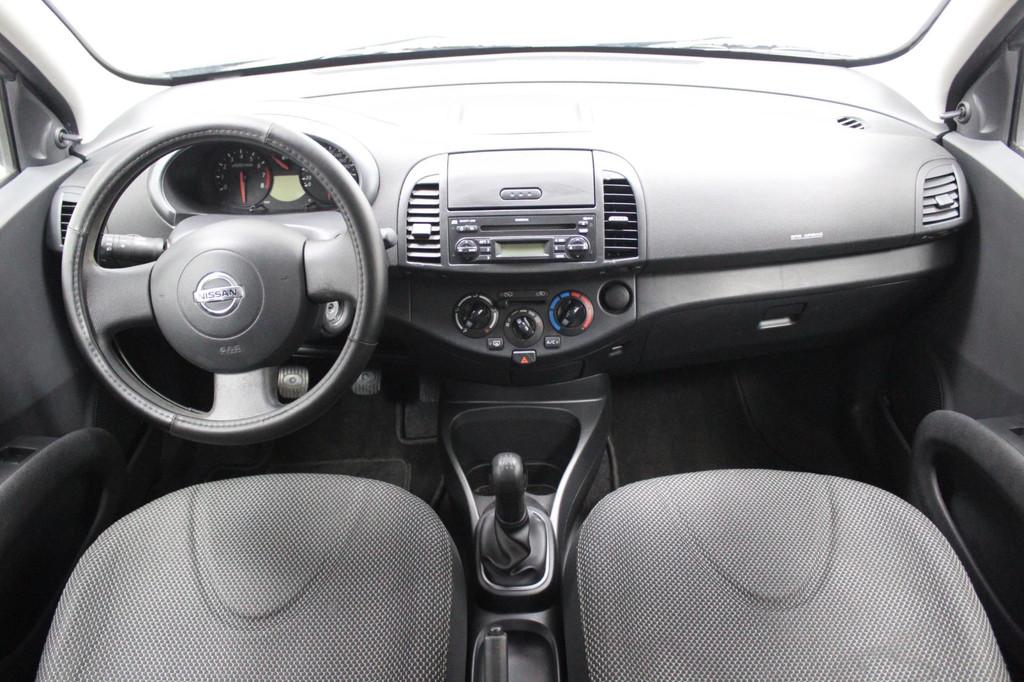 Nissan Micra 1.2 Mix | Airco | Goed onderhouden | Elektrisch, Gebruikt, 31 €/maand, 4 cilinders, Zwart