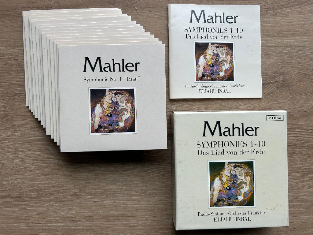 Anton Mahler Symphonies 1-10  15 CD box, Cd's en Dvd's, Cd's | Klassiek, Ophalen, Boxset, Zo goed als nieuw, Romantiek