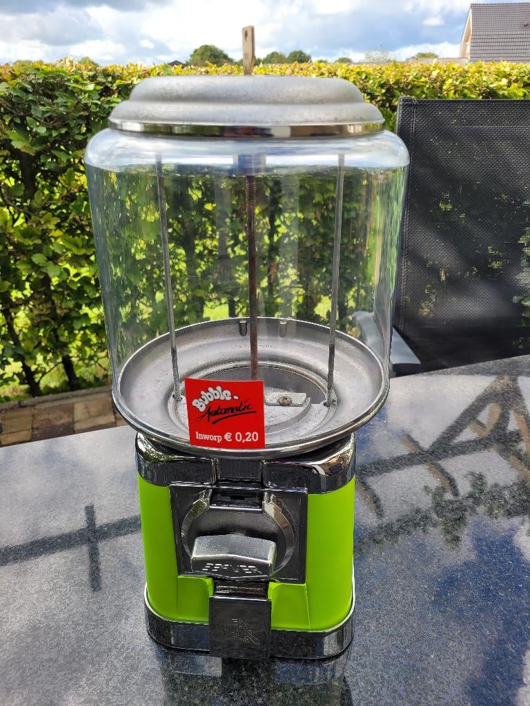 BEAVER kauwgomballen pinda automaten sixties fifties retro, Ophalen