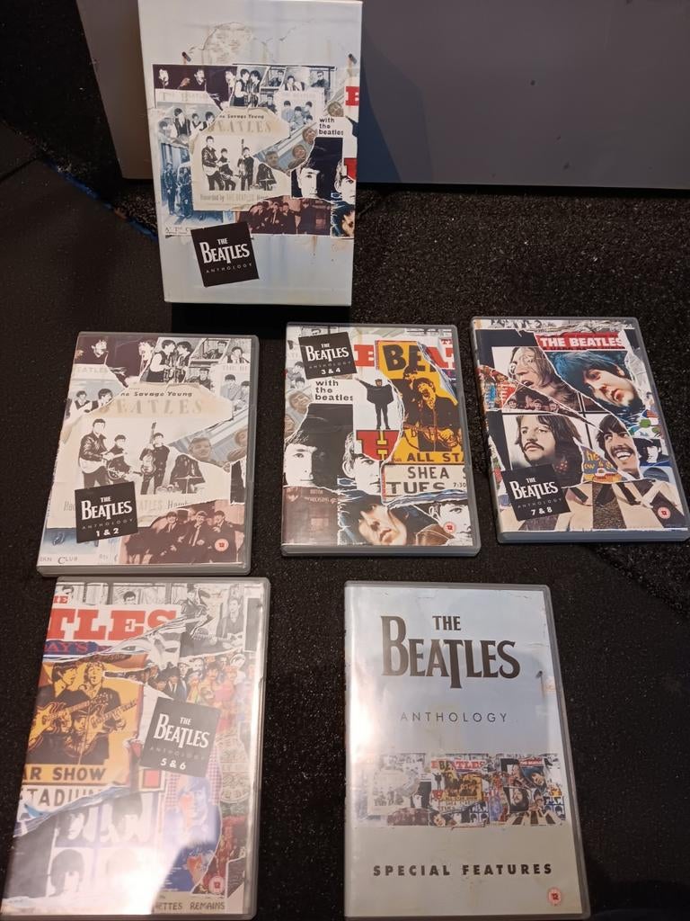 The beatles anthology dvd box nieuwstaat, Alle leeftijden, Ophalen of Verzenden, Zo goed als nieuw