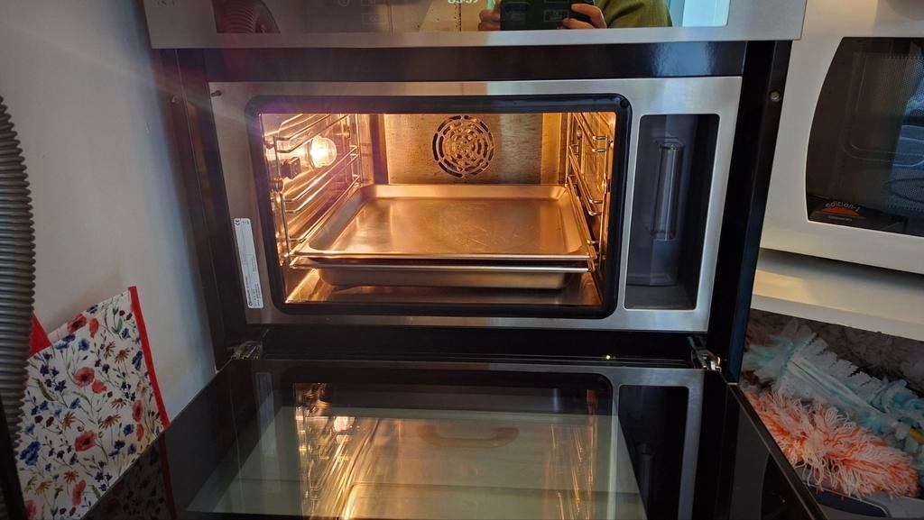 Bauknecht oven, Hete lucht, Oven, Zo goed als nieuw, Inbouw