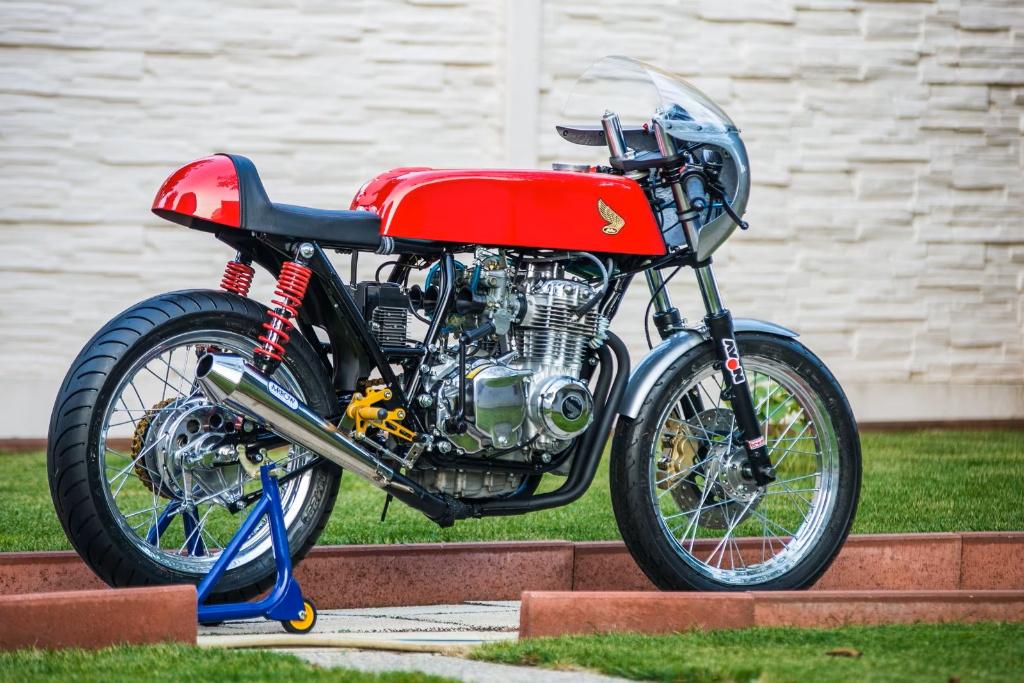 Honda CB 350 F Classic racer, Motoren, Ophalen, Nieuw