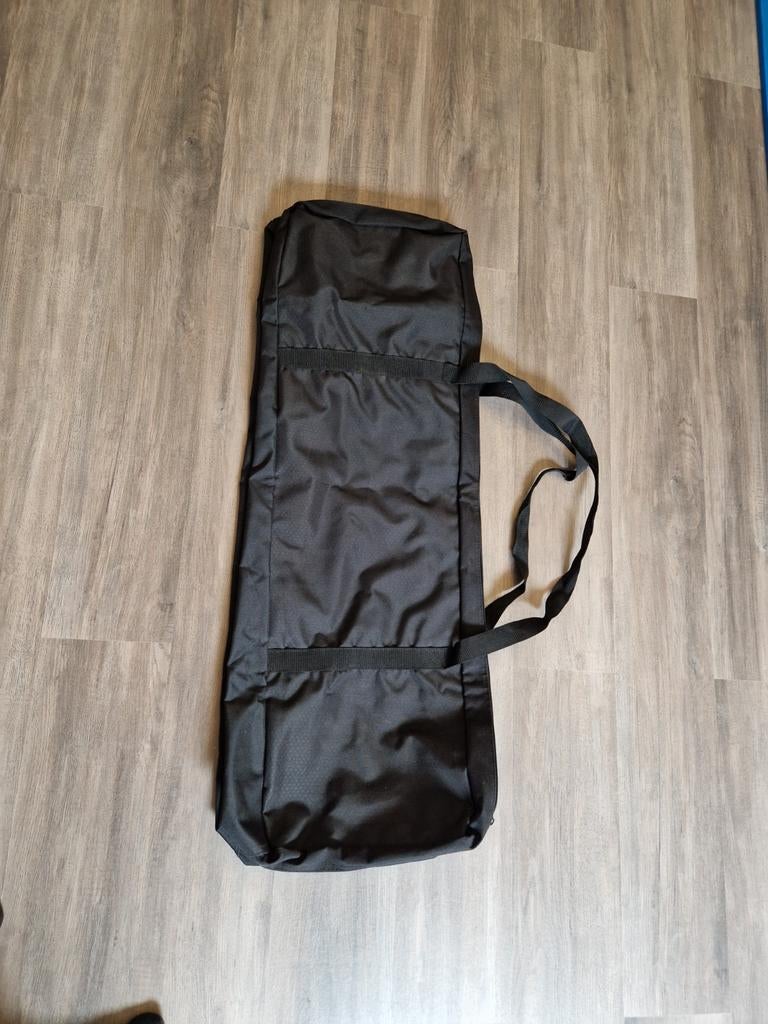 Opbergtas voortent caravan, Ophalen