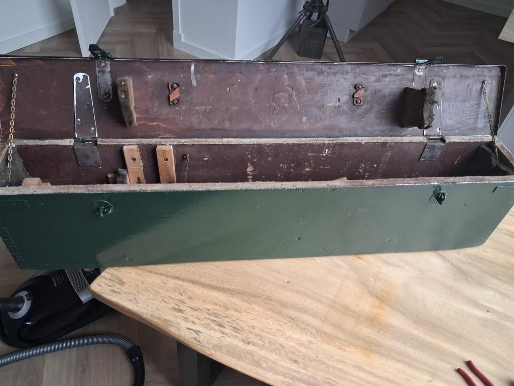 UK Canadees Bren Gun Kist WW2 303, Verzamelen, Kist of Geocache, ., Ophalen of Verzenden, .