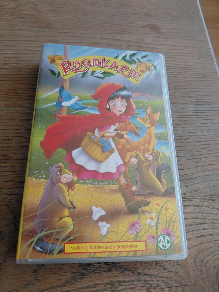 Roodkapje GoodTimes videoband., Gebruikt, Tekenfilm, Alle leeftijden, Ophalen of Verzenden