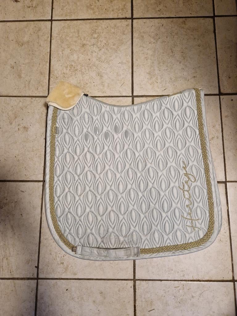 Blauw eskadron dekje, Dieren en Toebehoren, Full (L), Gebruikt, Dressuurdekje, Ophalen of Verzenden