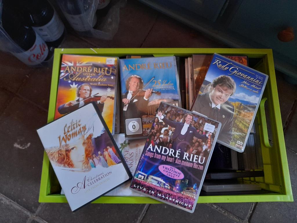 Verzameling dvd's, Alle leeftijden, Ophalen, Gebruikt, Muziek en Concerten