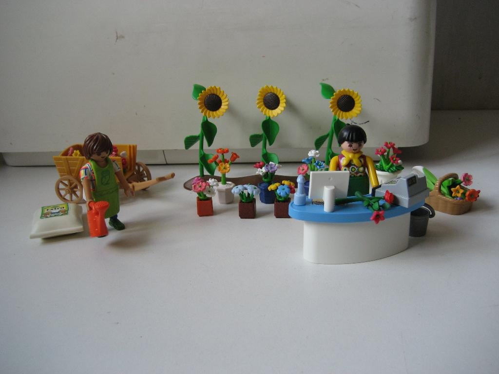 playmobil bloemist bloemenwinkel, Ophalen of Verzenden, Zo goed als nieuw