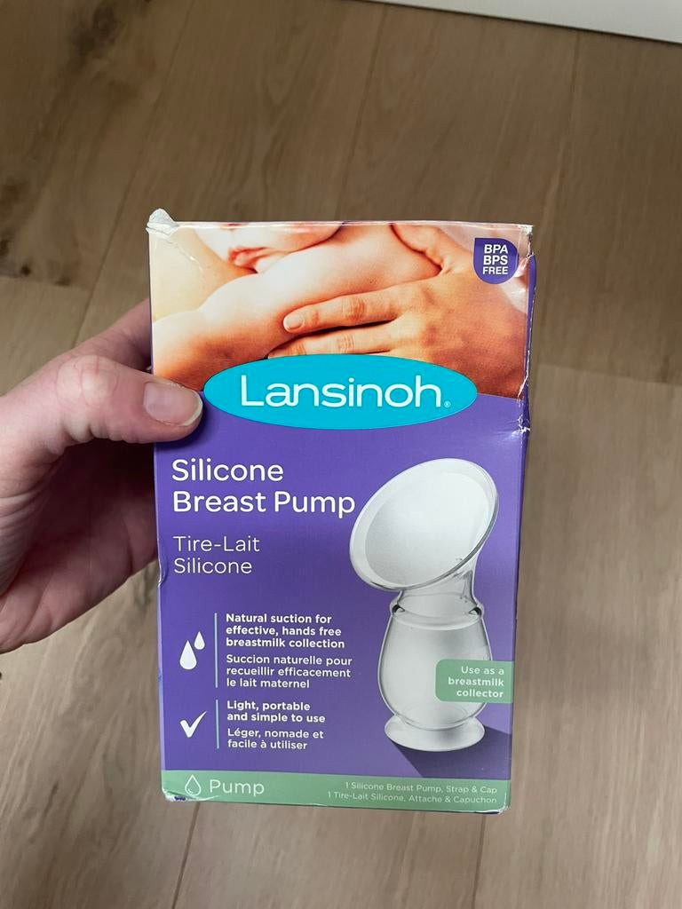 Lansinoh borstvoeding ‘Hakaa’, Ophalen of Verzenden, Zo goed als nieuw, Overige typen