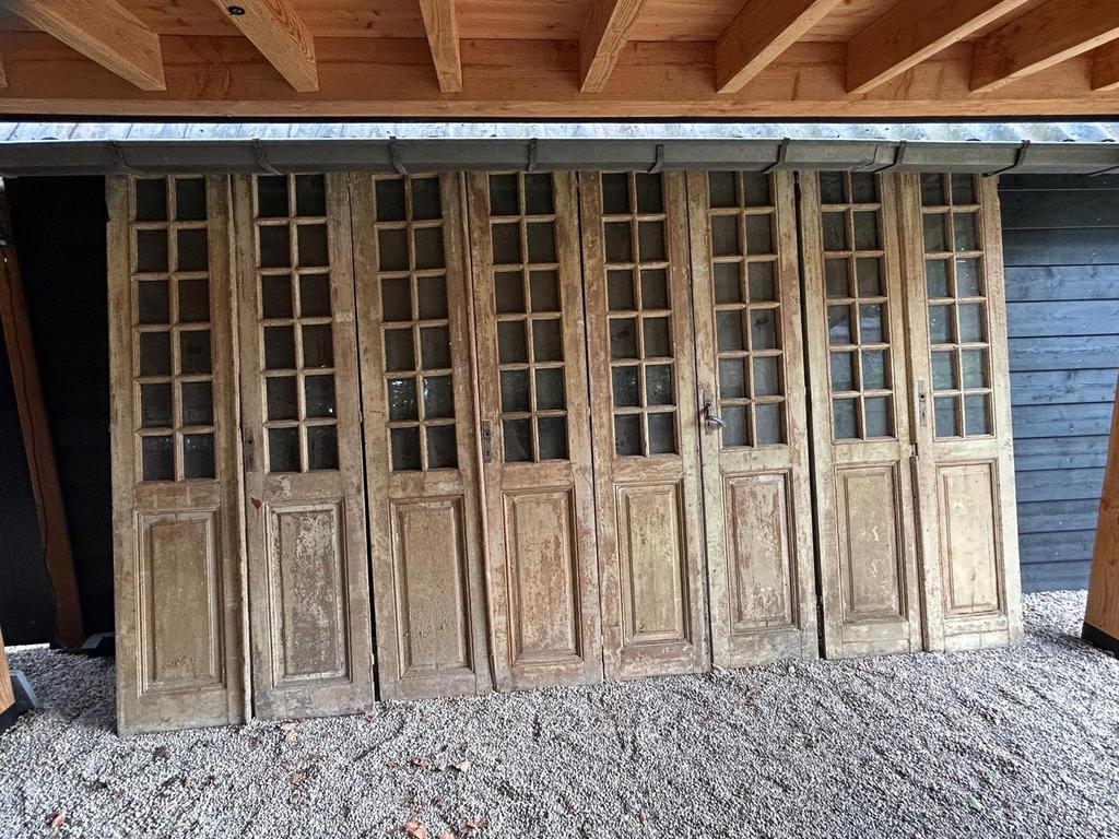 Antieke deuren, Franse deuren, oude paneeldeuren,, Gebruikt, Minder dan 80 cm, Binnendeur, Minder dan 200 cm