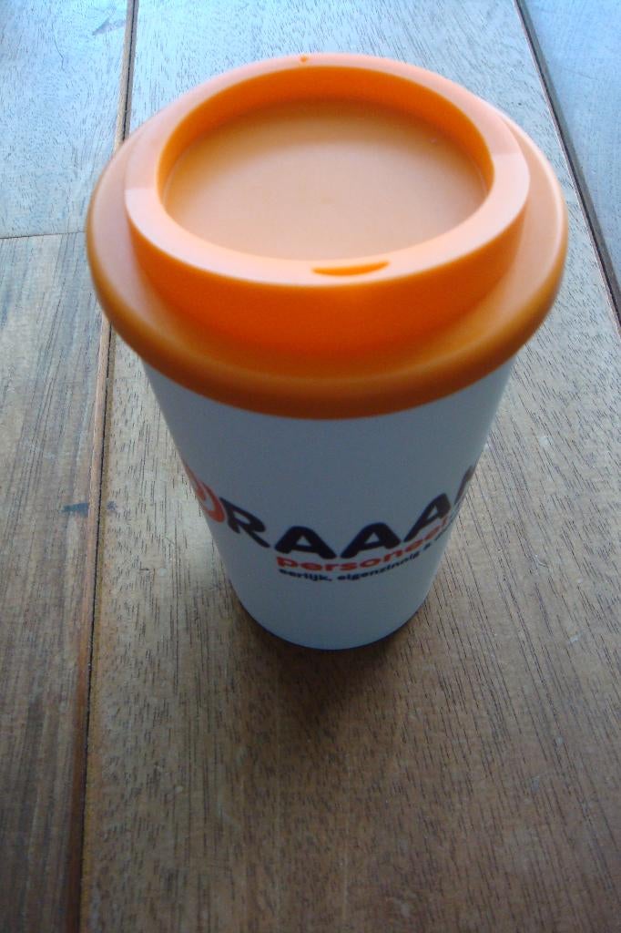 Koffie beker coffee to go cup met deksel NIEUW €1,95, Ophalen of Verzenden, Nieuw, Overige stijlen, Overige typen