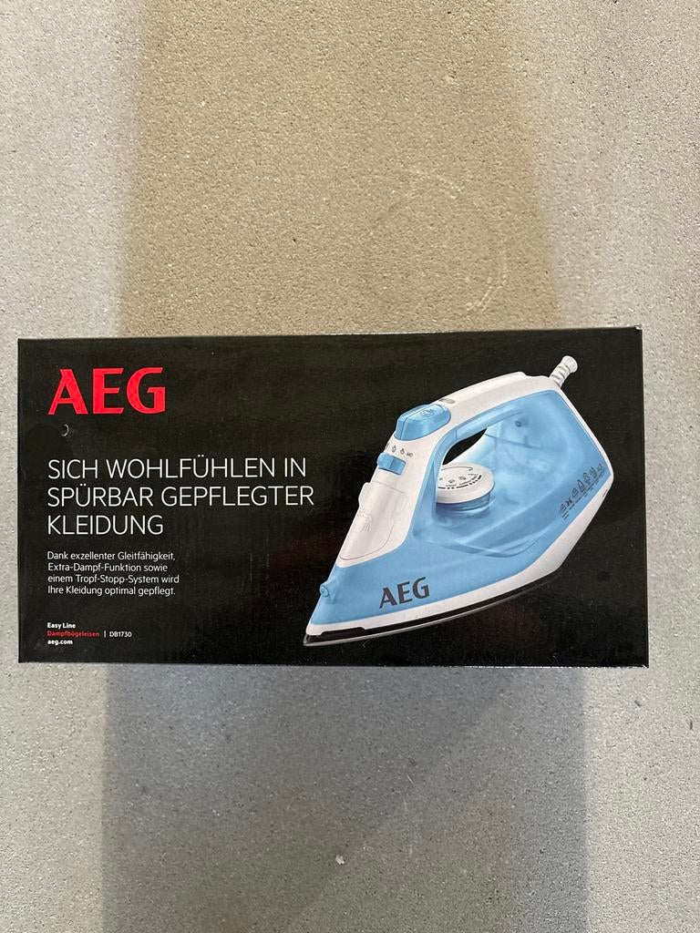 AEG Strijkijzer, Witgoed en Apparatuur, Strijkijzers en Strijkplanken, AEG, Strijkijzer met snoer, -, -