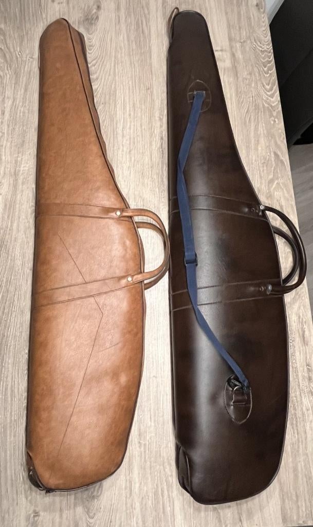 Twee geweertassen, geweer tassen, Ophalen of Verzenden, Gebruikt