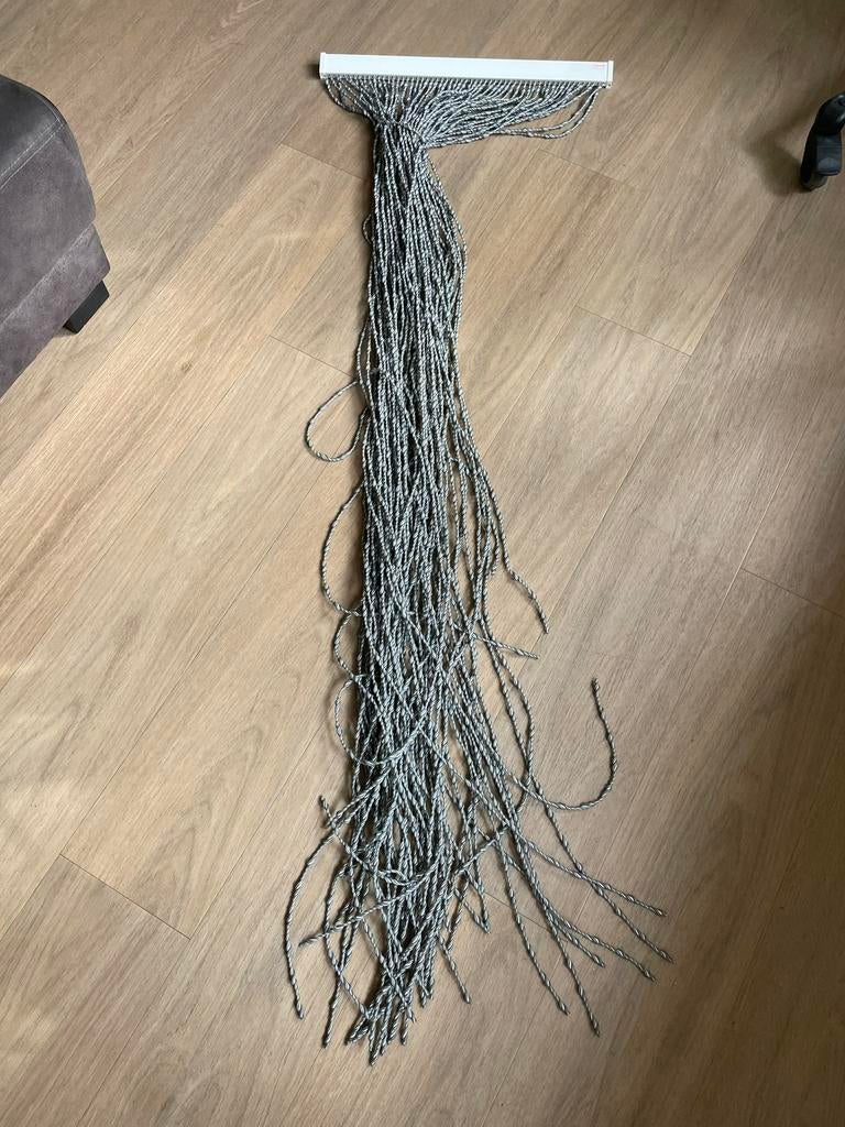 Carvan vliegen gordijn, Zo goed als nieuw, Grijs, 150 tot 200 cm, 50 tot 100 cm