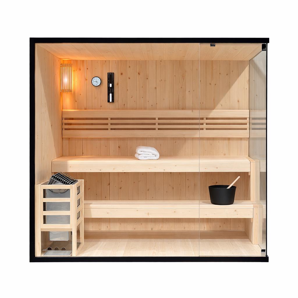 Direct Leverbaar: XL Sauna 5 Persoons | Finse sauna, Info@inner-stillness.nl, Verzenden, Fins of Traditioneel, 7665VB