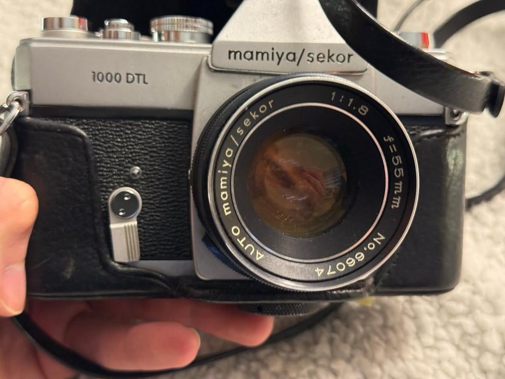 Mamiya Sekor 1000 DTL analoge camera, Ophalen of Verzenden, Spiegelreflex, Overige Merken
