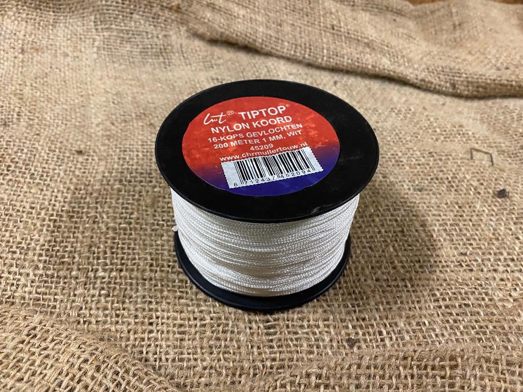 TOUW POLYAMIDE 1mm/100mtr., Watersport en Boten, Accessoires en Onderhoud, Nieuw, Overige typen, Ophalen