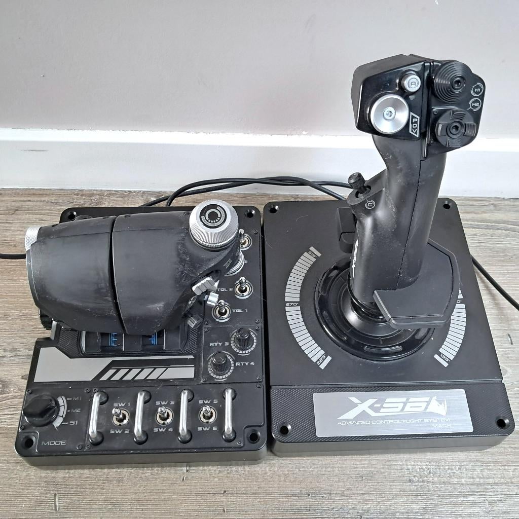 X56 Rhino HOTAS, Ophalen of Verzenden, Gebruikt