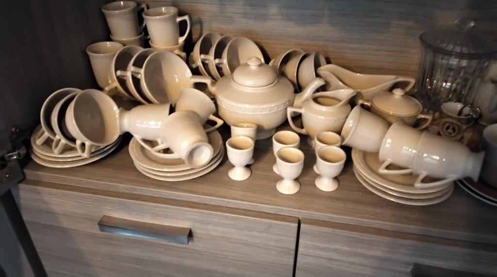 6 DELIG SERVIES, Ophalen, Porselein, Overige stijlen