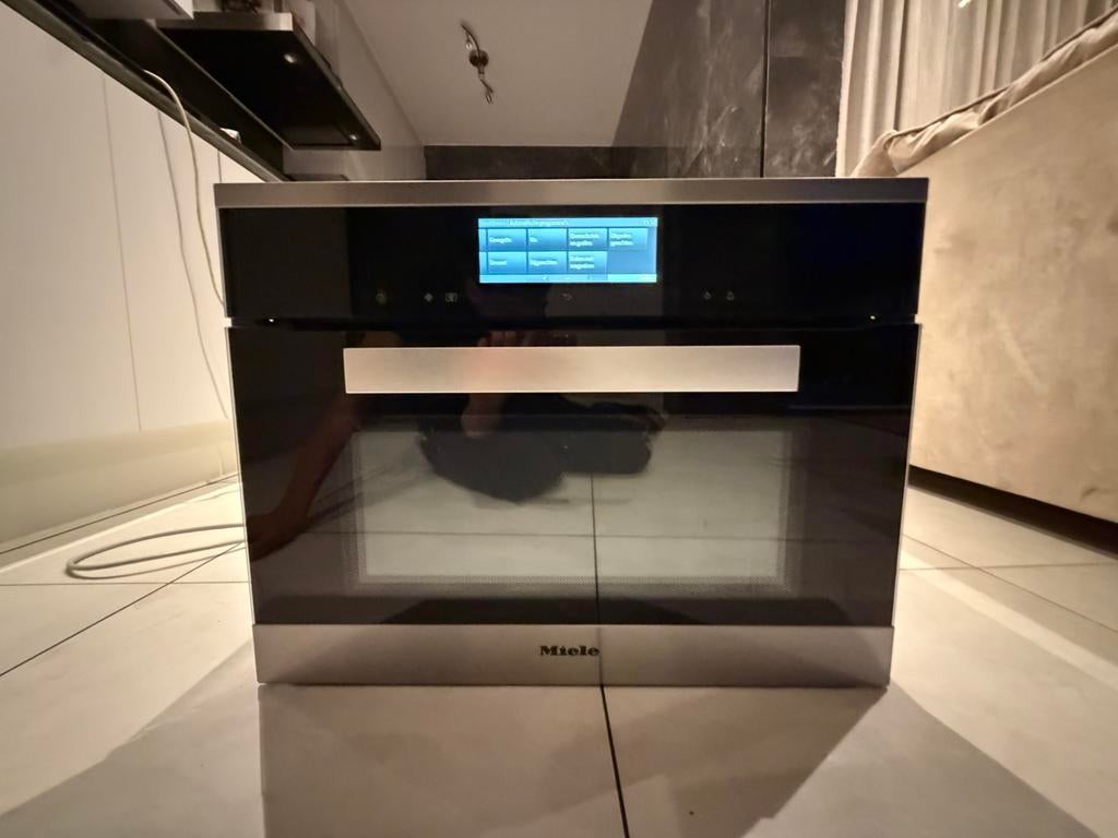 Luxe miele combi oven, Witgoed en Apparatuur, Ophalen of Verzenden, Zo goed als nieuw, 45 tot 60 cm