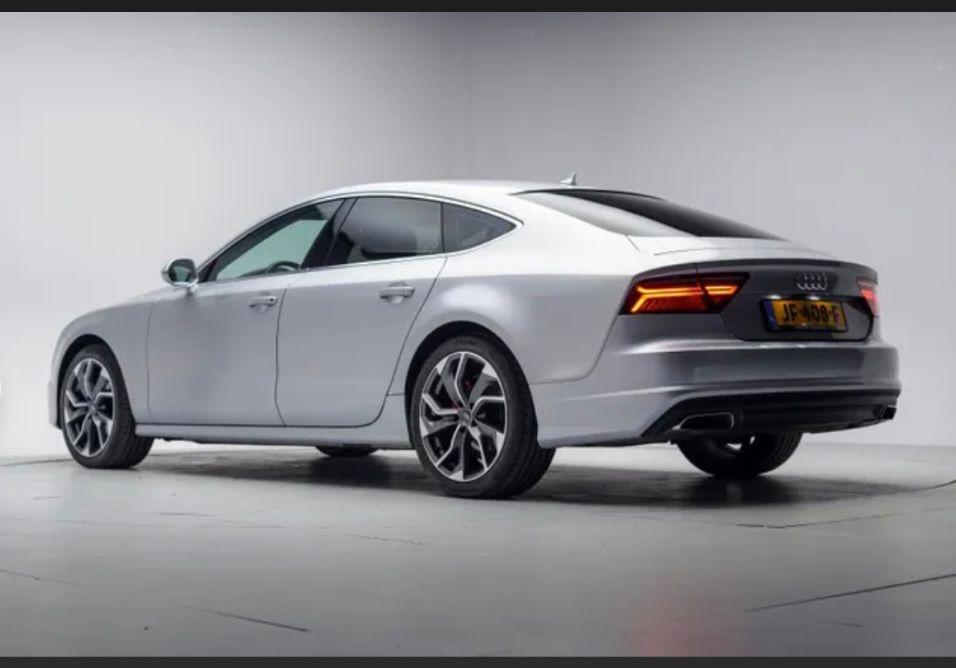 Audi A7 1.8 Tfsi 140KW/190PK SB S-tr 2016 Grijs, Auto's, Stof, Zwart, 4 stoelen, Bluetooth