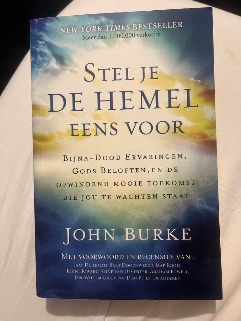Stel je de hemel eens voor - John Burke, Ophalen of Verzenden, Gelezen, Christendom | Protestants