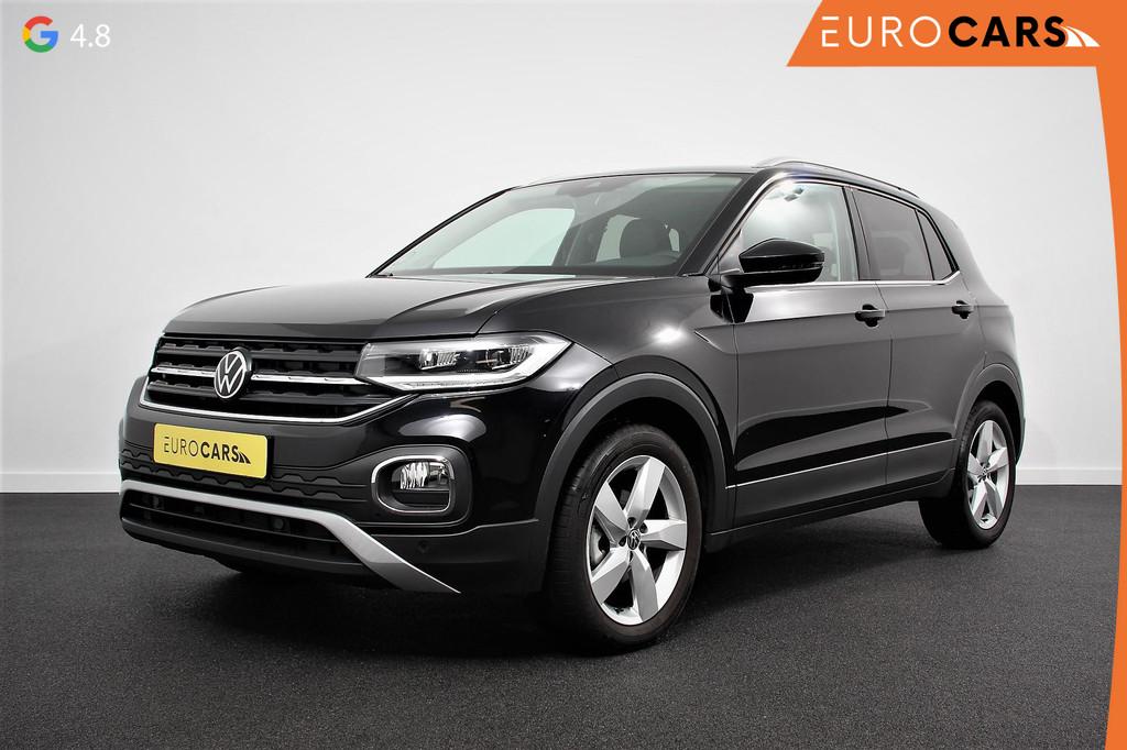 Volkswagen T-Cross 1.5 TSI 150pk DSG Style | Navigatie | Wir, 4 cilinders, 150 pk, Zwart, Grijs
