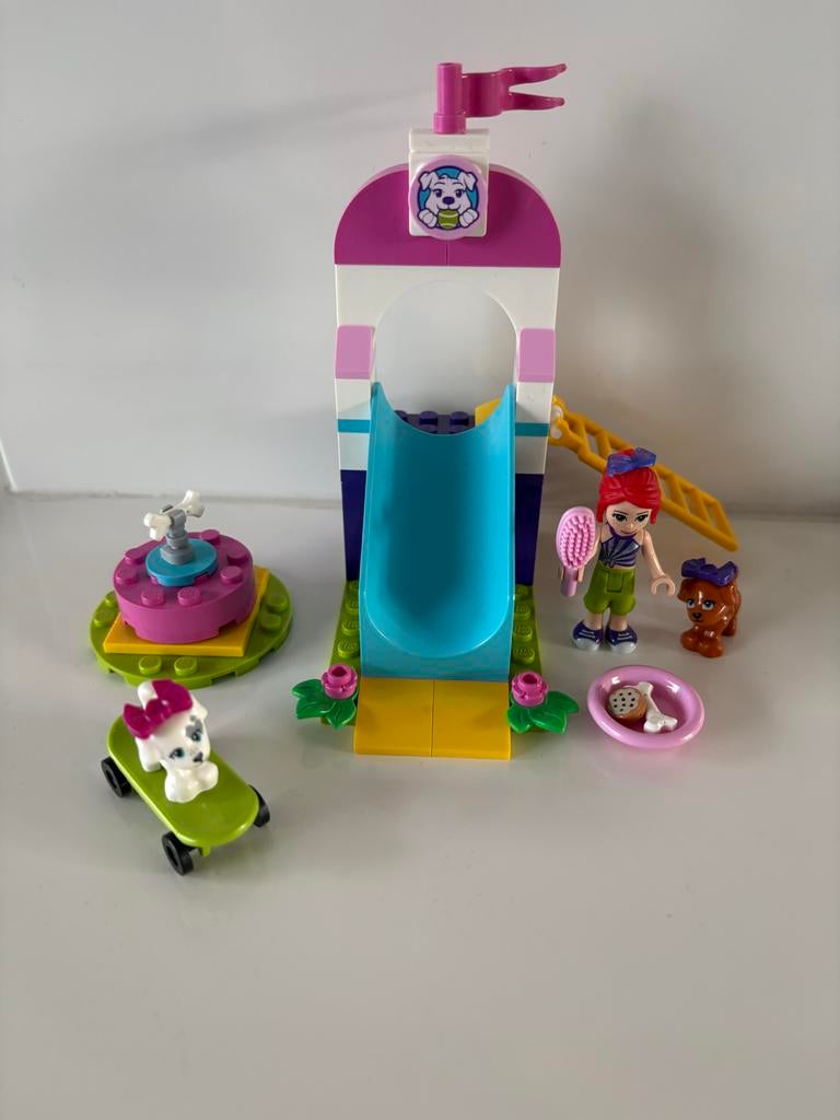 Lego Friends 41396 honden speeltuin, Ophalen of Verzenden, Zo goed als nieuw, Complete set, Lego