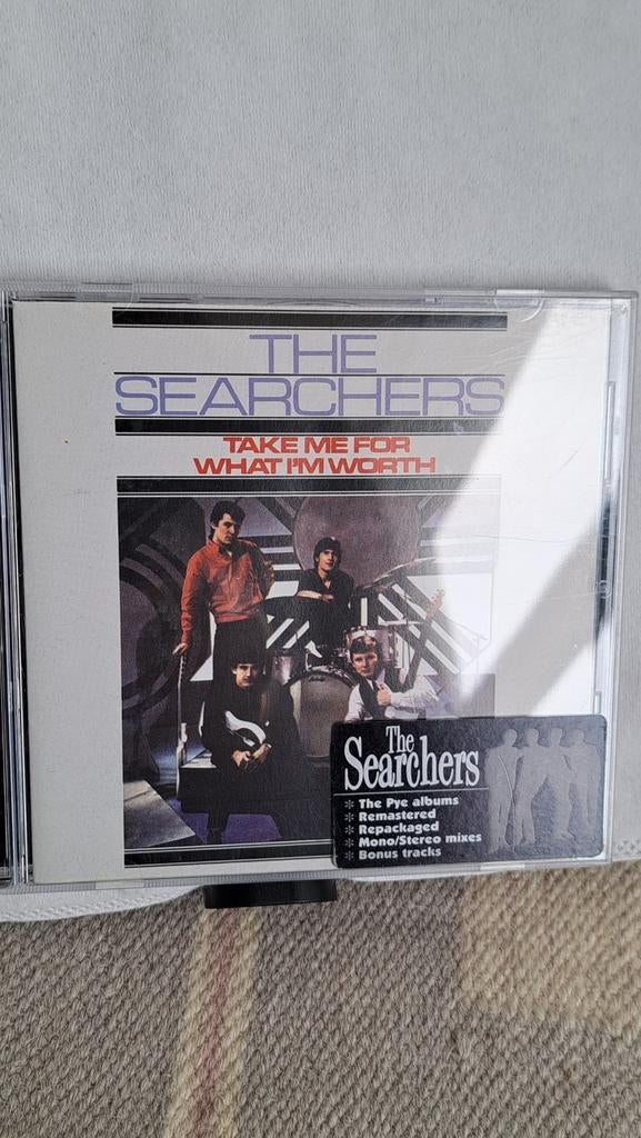 Cd The Searchers  ,take me for what i'm worth,, Ophalen of Verzenden, 1960 tot 1980, Zo goed als nieuw