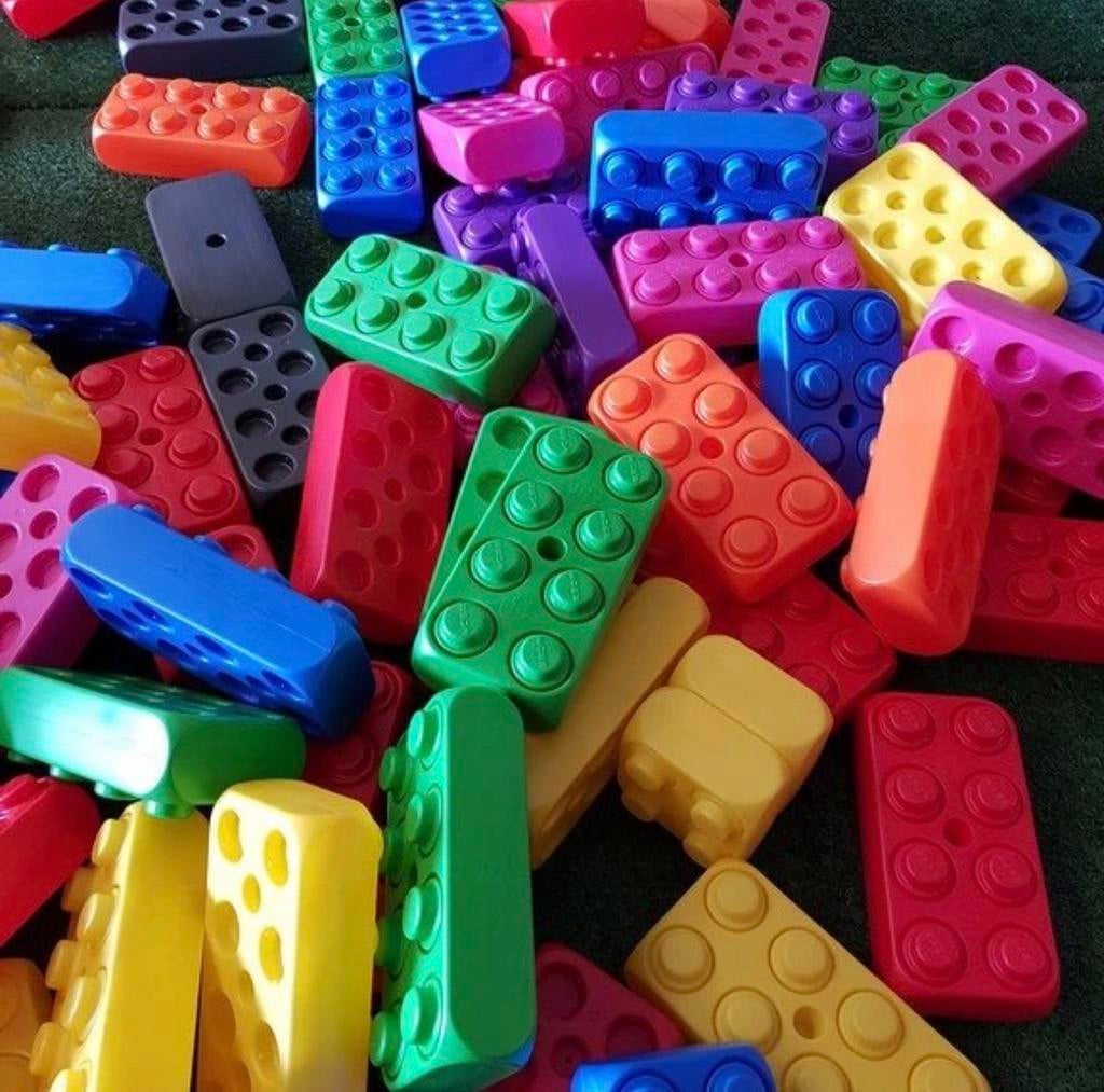 Bouwblokken xl te huur. 200 stuks., Ophalen of Verzenden, Nieuw