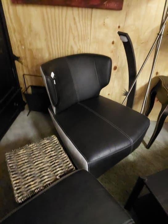 2 mooie Zwarte Fauteuils van Xooon, Ophalen, Zwart, Twee