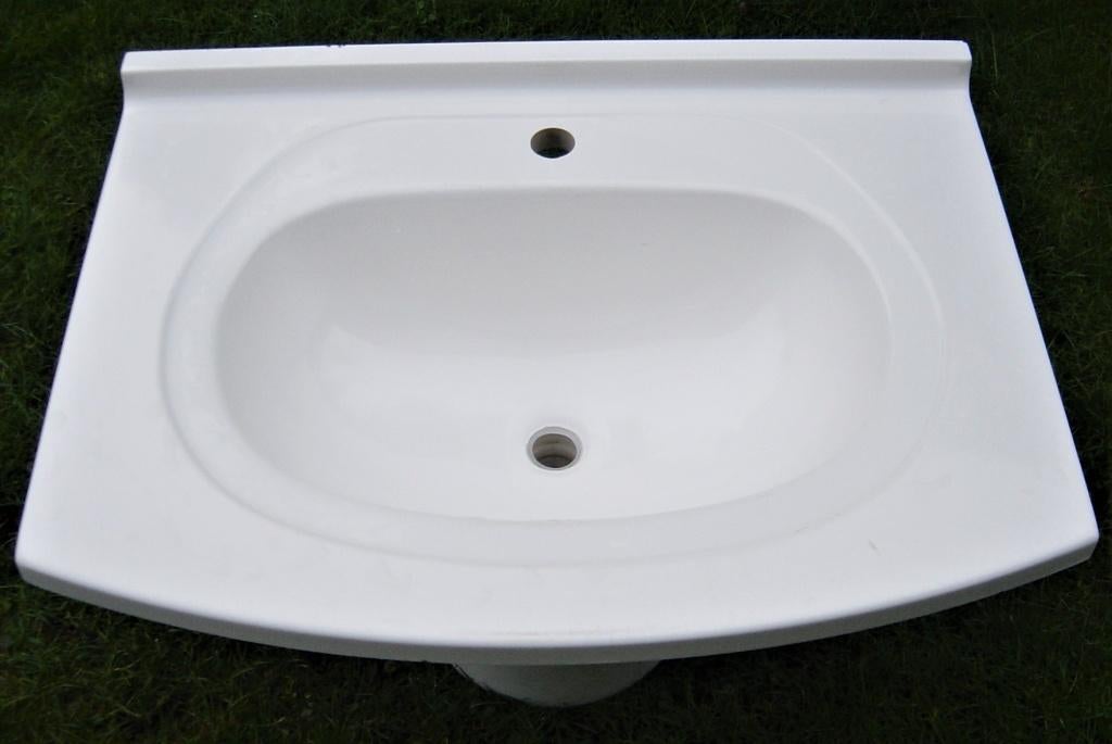 Wastafel composiet ongebruikt, Ophalen, Zo goed als nieuw, Wastafel