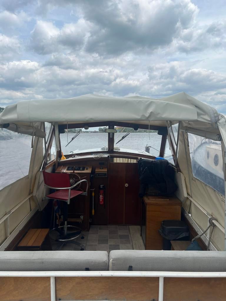 Aquanaut 750 - Comfortabele motorboot., Ophalen, Gebruikt, Staal, Binnenboordmotor