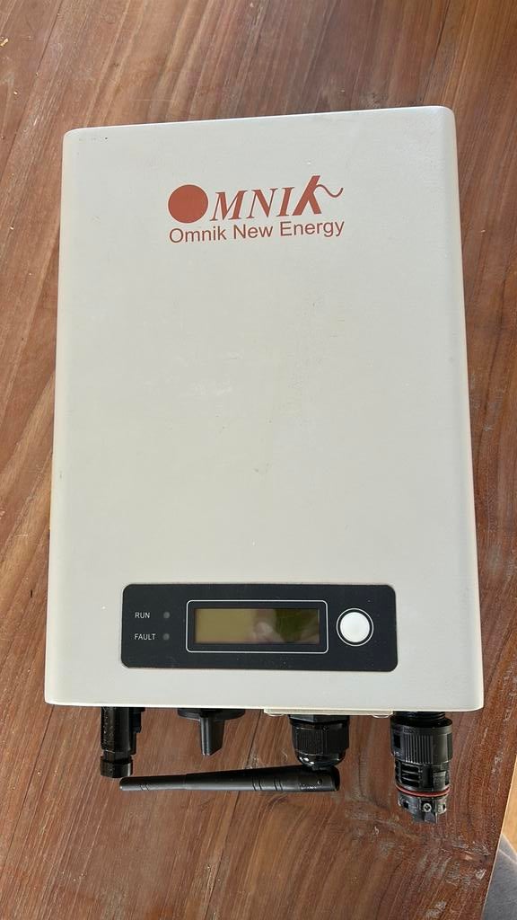 Omnik omvormer, Ophalen, Gebruikt